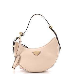 Prada Arque Half Moon Hobo Leather #244870P19B